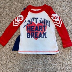 ⚓️captain heart break with cape